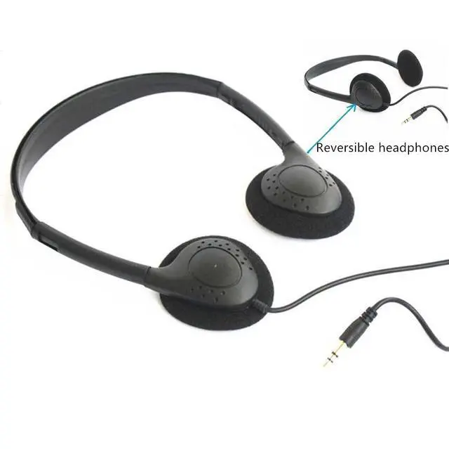 Alt view image 3 of 5 - Saidbuds Bulk Classroom Headphones Low Cost Headsets Disposable on Ear Headphones for School Kids,Libraries,Museums,Hotels,Hospitals,Gym (25 Pack)