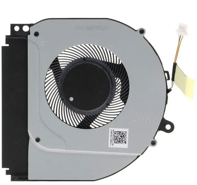 Alt view image 3 of 4 - Eieshupug CPU Cooling Fan 3.38 Inches, 2.5W, 4531RPM, 5V DC, 4-Pin, For HP Pavilion X360 14-DH, 14-DH1036TX, 14M-DH, 14M-DH0003DX, L51102-001