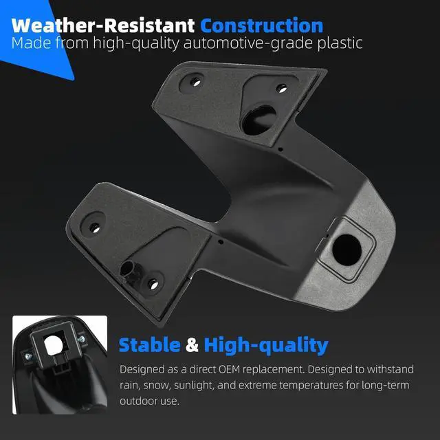 Alt view image 3 of 5 - A907820120 Backup Camera Housing Compatible with Freightliner & Mercedes-Benz Sprinter 1500 2500 3500 2018-2020, Rear View Camera Housing, Stable Sprinter Backup Camera Housing