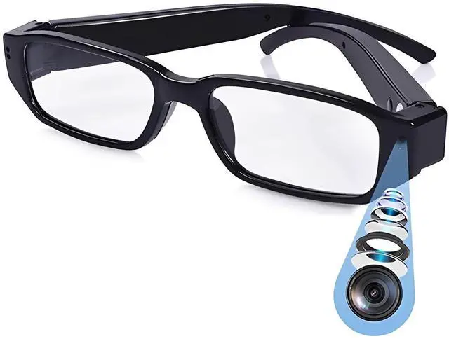 Main image of Decumeby Camera Glasses, 1080P HD Video Recording Outdoor Sport Glasses, Wide Angle Lens, Intelligent Anti Shake, Support 128G Memory Card