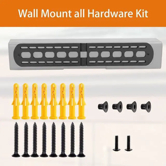 Alt view image 5 of 5 - Cinihi Heavy-Duty Soundbar Wall Mount for Sonos Playbar, Space Saving Wall Mount Bracket, Durable Metal Mounting Bracket for Sonos Playbar Mount, Under or Above TV, with Reducing Foam Pads