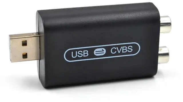 Main image of Itvexeme USB to CVBS Video Adapter for Car Radio, Video Output Support