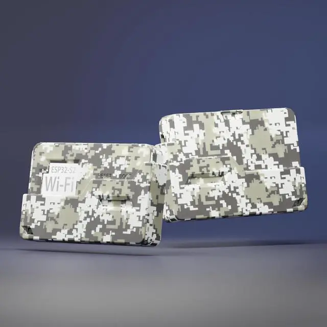 Main image of Wi-Fi Developer Board for Flipper Zero with Protective Case - Digital Camo Gray