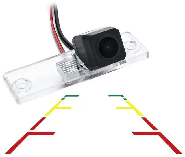 Main image of Vlicevrn HD Fisheye Vehicle Car Rear View Camera Night Vision Backup Parking Camera for Toyota 4Runner N210 MK4 / Hilux Surf N210 / SW4 N210 MK4 / Fortuner/Innova (Full Fixed)
