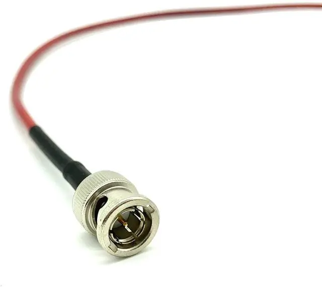Alt view image 3 of 3 - AV-Cables 3G/6G HD SDI Mini RG59 BNC Cable - Belden 1855a (50ft, Red)