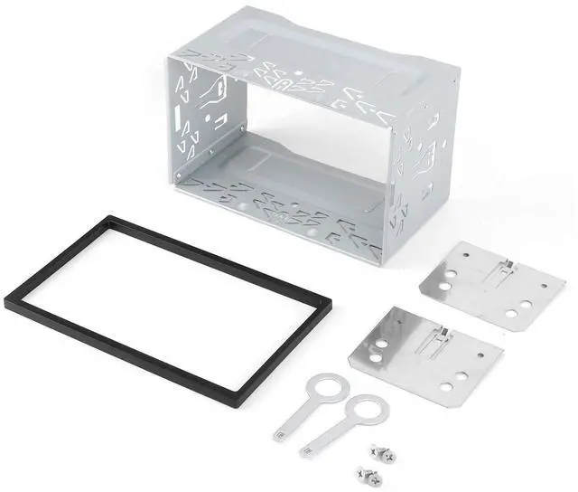 Alt view image 5 of 5 - 2Din DVD Player Panel Dash Frame Kit Stereo Radio Fascia Frame Center Control Navigation Panel Universal Accessory , Automotive interior , Speaker panels and grilles