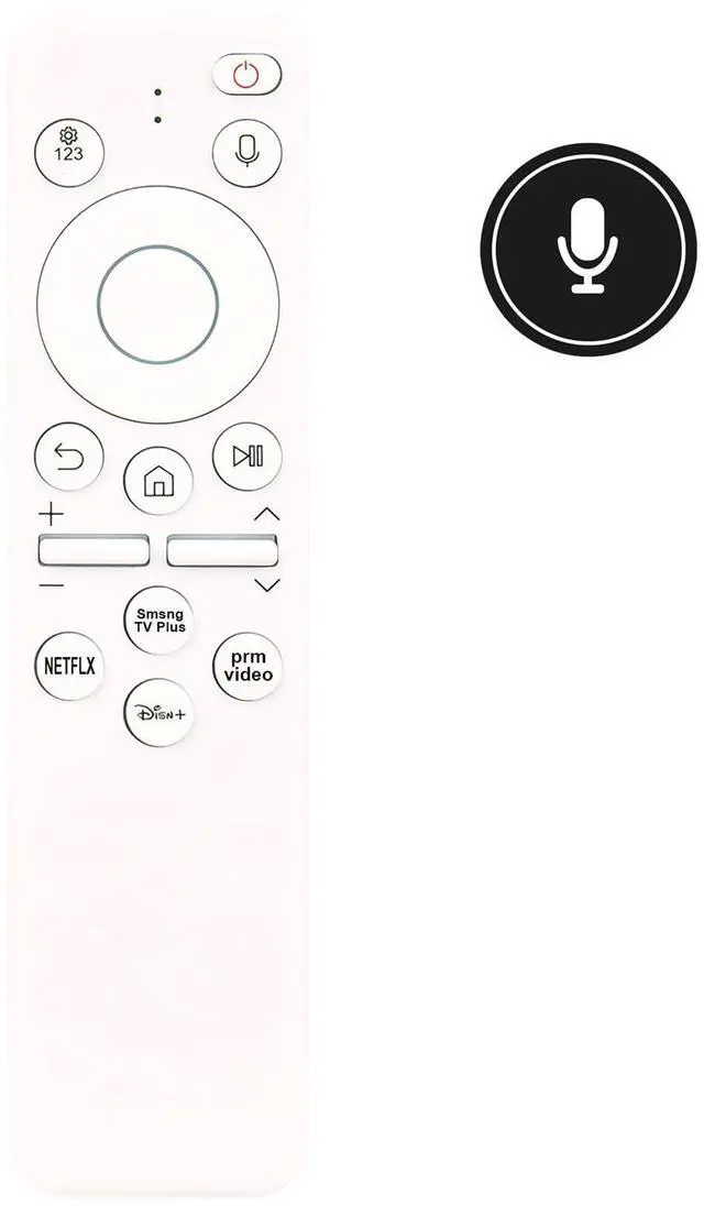 Alt view image 2 of 5 - BN59-01439D Voice Replacement Remote Control Applicable for Samsung The Frame Smart TV LS03C QN32LS03CB QN32LS03CBF QN32LS03CBFXZA QN32LS03CBFXZC BN59-01456A BN59-01439A BN59-01456D BN59-01439L