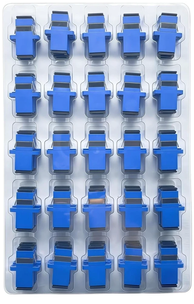 Main image of TXWTXPJ-50 Pack SC Single Mode Fiber Optic Adapter,SC/UPC Fiber Optic Coupler,SC Female to SC Female UPC Simplex Singlemode Fiber Optic Coupler Network Internet Connector Adapter