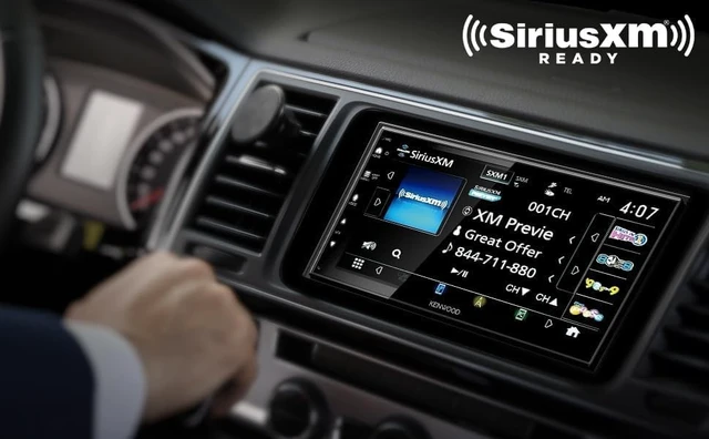 Alt view image 4 of 5 - KENWOOD DMX4710S Digital Car Stereo (50W x 6-Ch), Apple CarPlay & Android Auto Compatible, Bluetooth-Enabled Head Unit with 6.8" LCD Display ^^ Plus KENWOOD CMOS-230LP Universal Backup Camera