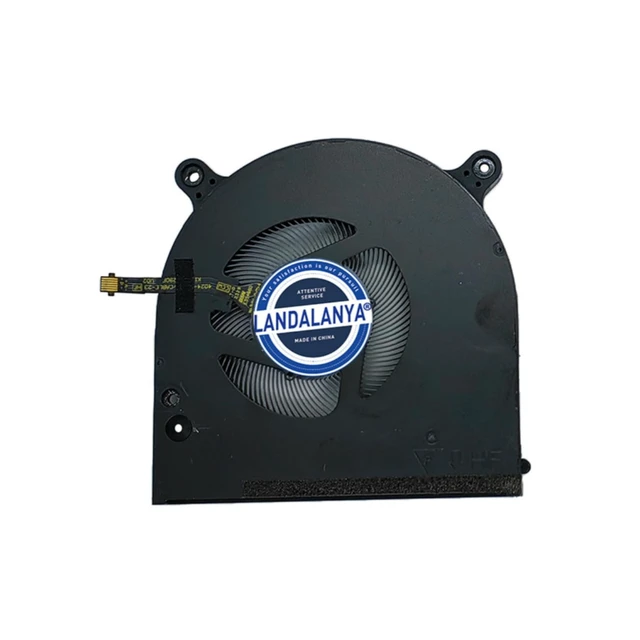 Alt view image 3 of 4 - LANDALANYA Replacement CPU and GPU Cooling Fan for DELL XPS 16 9640 Laptop 08GVMH 0F966V EG50050S1-CN80-S9A EG50050S1-CN90-S9A DC5V