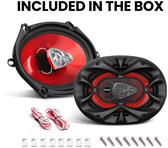 Alt view image 5 of 5 - BOSS Audio Systems CH5730 5 x 7 Car Speakers, 300 Watts Per Pair, 3 Way