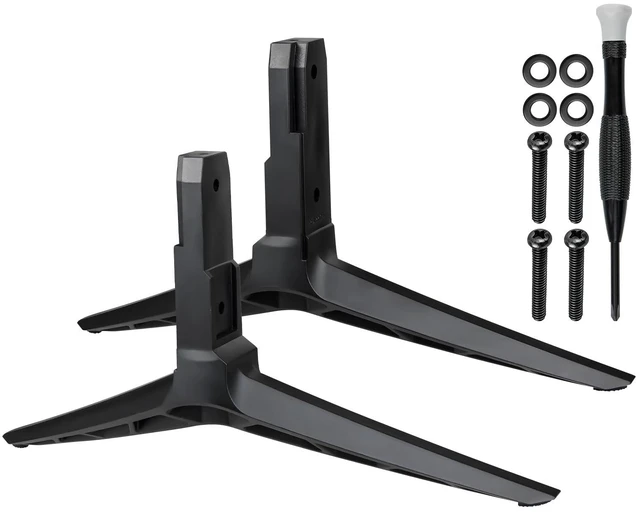 Main image of Wcone TV Stand Legs for Vizio D50X-G9/V505-G9/V505-H9/M506X-H9 (Black)
