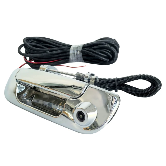 Alt view image 3 of 5 - Tailgate Handle with Backup Camera Compatible with 2002-2008 Dodge Ram 1500 2500 3500 Tailgate Door Rear View Reverse Back Up Camera