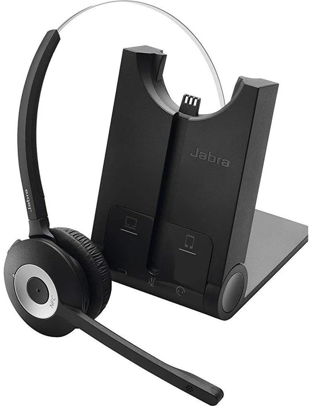 Main image of Jabra PRO 935 Dual Connectivity for Microsoft Lync - Mono - Wireless - Bluetooth - 300 ft - Over-The-Head, Behind-The-Neck, Over-The-Ear - Monaural - Supra-aural - Noise Cancelling Micr