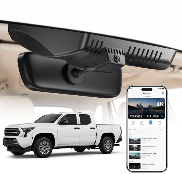 Main image of OVAMAN OEM-Fit Dash Cam for Tacoma & HybridB2024-2026