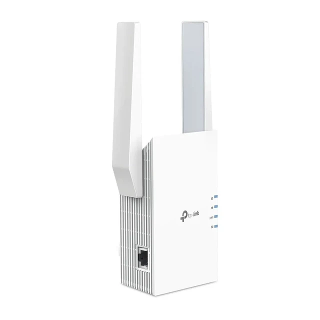 Alt view image 2 of 5 - TP-Link AX2700 Wi-Fi 6 Dual-Band, Range Extender with Fast 2.7 Gbps Transfer Rate, Smart Roaming for Seamless Home Wireless Coverage and Direct Connection through Gigabit Ethernet Port - RE2700