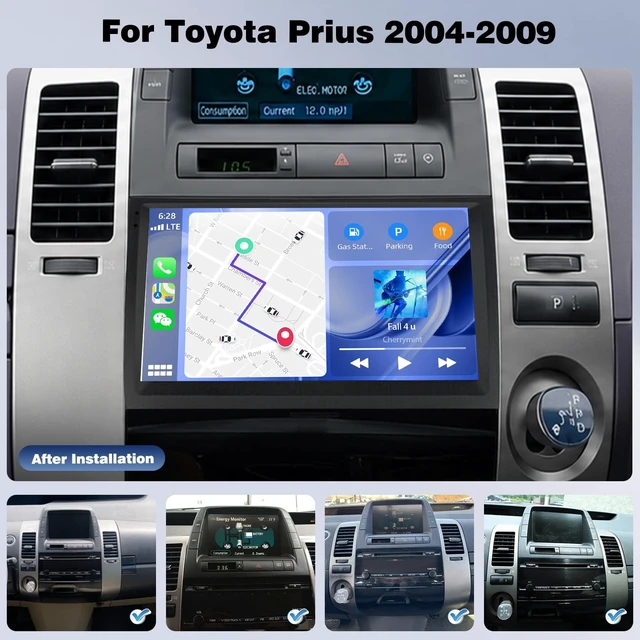 Alt view image 2 of 5 - Upgrcaru 4 Core+64G Android Car Radio for Toyota Prius 2004-2009