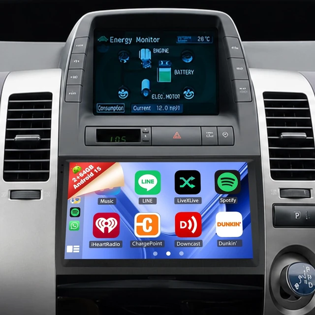 Main image of Upgrcaru 4 Core+64G Android Car Radio for Toyota Prius 2004-2009