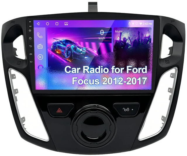 Main image of 9" Car Radio for Ford Focus 2012-2017 with Wireless CarPlay Andriod Auto