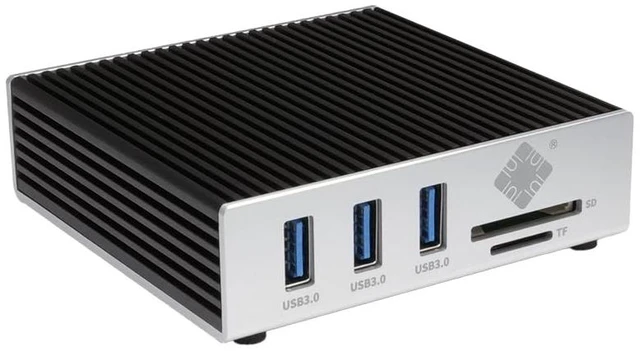 Alt view image 3 of 5 - USB4.0 40Gbps 6-in-1 10G Ethernet, 1x RJ45 10G Ethernet Port, 3X USB-A, 1x TF, 1x SD Card Reader