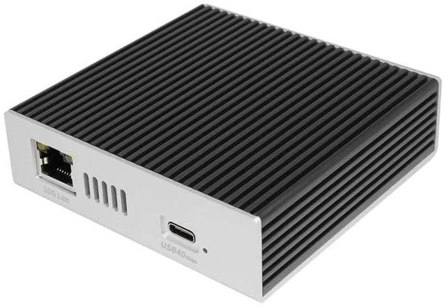 Main image of USB4.0 40Gbps 6-in-1 10G Ethernet, 1x RJ45 10G Ethernet Port, 3X USB-A, 1x TF, 1x SD Card Reader