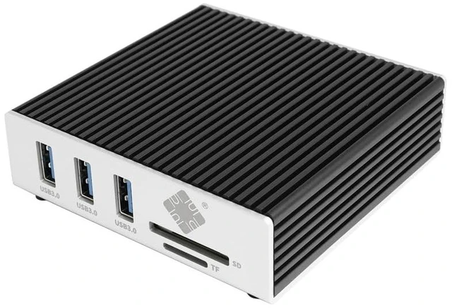 Alt view image 2 of 5 - USB4.0 40Gbps 6-in-1 10G Ethernet, 1x RJ45 10G Ethernet Port, 3X USB-A, 1x TF, 1x SD Card Reader