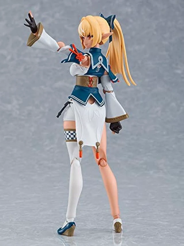 Alt view image 3 of 5 - Max Factory Hololive Production: Shiranui Flare Figma Action Figure, Multicolor