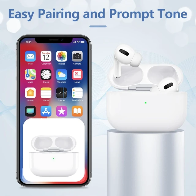Alt view image 4 of 5 - Charging Case for AirPods Pro 1/2 Gen, Wireless & Wired Charging