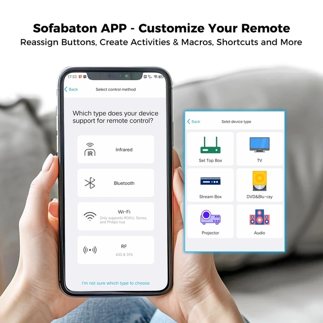 Alt view image 3 of 5 - SofaBaton X2 Universal Remote (Only Remote, No Hub, No Charging Dock)