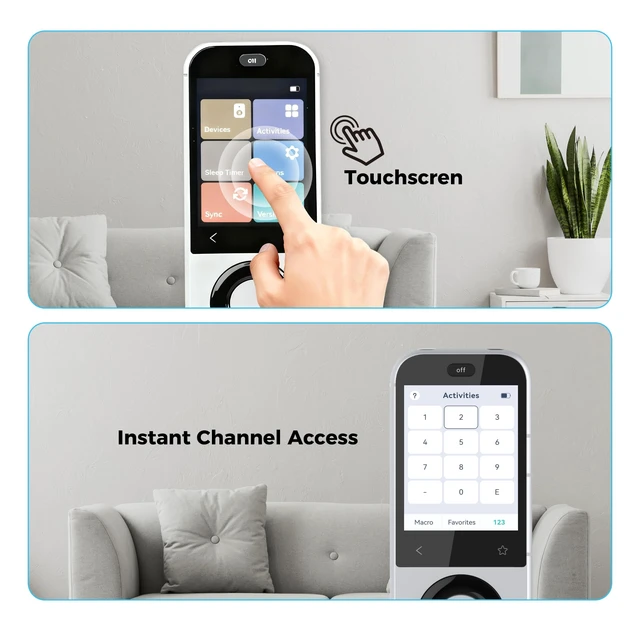 Alt view image 5 of 5 - SofaBaton X2 Universal Remote (Only Remote, No Hub, No Charging Dock)