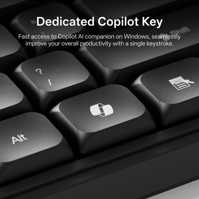 Alt view image 4 of 5 - ZODE KM270S Wireless Keyboard and Mouse Combo for Windows, 2.4GHz Wireless, Compact Mouse, 9 Multimedia and Shortcut Keys, 1-Year Battery Life, for PC, Laptop - Black