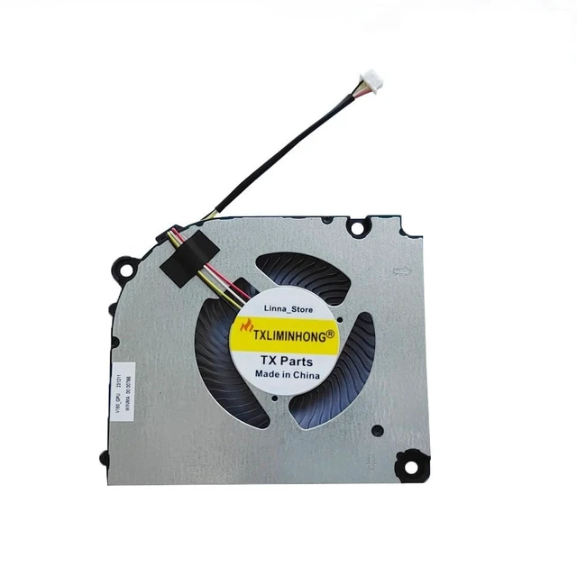 Alt view image 3 of 4 - New Compatible CPU and GPU Cooling Fan for HASEE V150 EGC-79071S1-0AH EGC-82071S1-0AH P.PSSA-7NK-240-GP2-B P.PSSA-7NK-230-GP2-B DC5V 0.5A