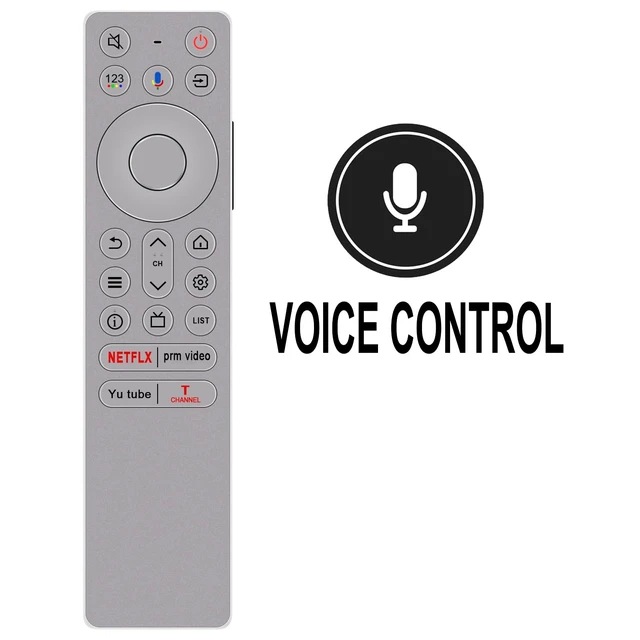 Alt view image 2 of 5 - RC933 FUB1 Voice Replacement Remote Control fit for TCL 4K Smart TV 65C89B