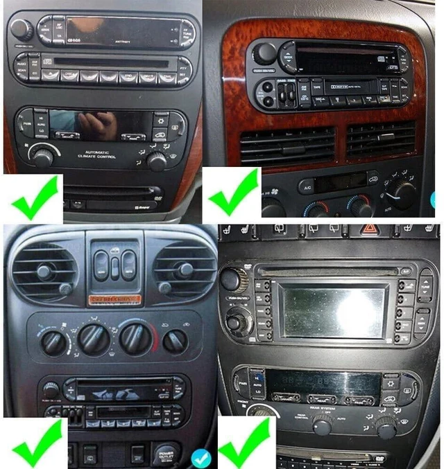 Alt view image 4 of 5 - Android 14 Double Din Radio for Dodge Dakota 2002-2004 with Wireless Carplay Android Auto, 6.86" Touchscreen Bluetooth Upgrade Stereo for Dodge Dakota Head Unit WiFi GPS Navigation Mirror Link,