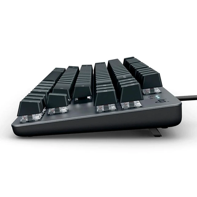 Alt view image 2 of 3 - Logitech K835 TKL Wired Mechanical Keyboard with Aluminum Frame and Linear Red Switch