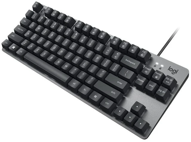 Main image of Logitech K835 TKL Wired Mechanical Keyboard with Aluminum Frame and Linear Red Switch