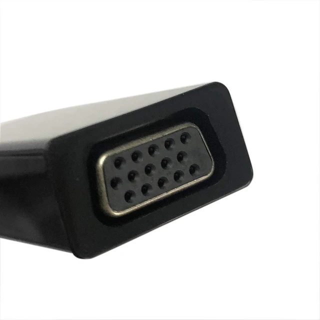 Alt view image 3 of 4 - Mini USB to VGA Adapter Converter Cable