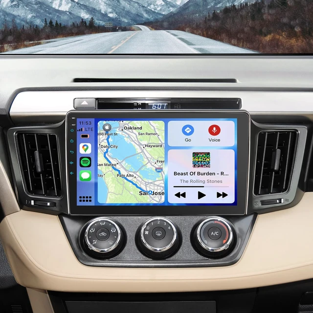 Alt view image 2 of 5 - 10.1" Car Radio Stereo for Toyota RAV4 2013-2018