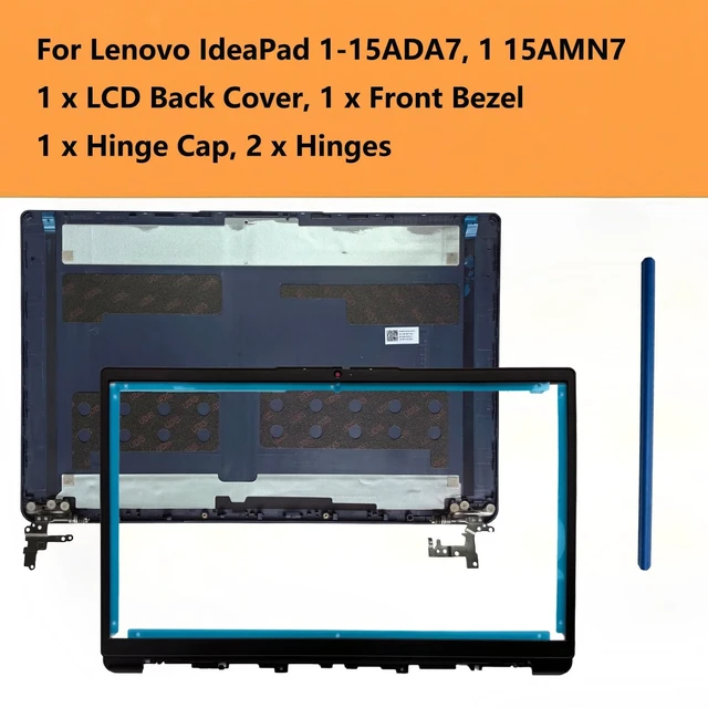Alt view image 2 of 5 - CCGDZKJ Replacement LCD Back Cover Kit for Lenovo IdeaPad 1-15ADA7