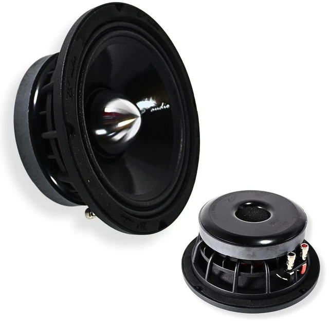 Main image of Rage 6.5 4-Ohm 175W RMS Mid-Range Speaker Pair V2 Updated Basket B2-RAGE6P-V2