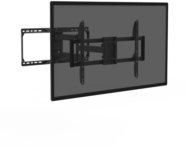 Main image of Seneca SDA51 Full Motion Dual Stud TV Wall Mount ^^ Fits 40 to 90 Screens ^^ Sits 2.8" from Wall ^^ 24.8" Extension ^^ 200x100-600x400 VESA Compatibility ^^ Black