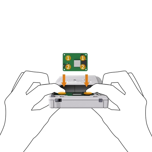 Alt view image 4 of 5 - RetroFlag GPi Case 2 for Raspberry Pi CM4,4000mAh Battery, 3.0" 640x480 TFT