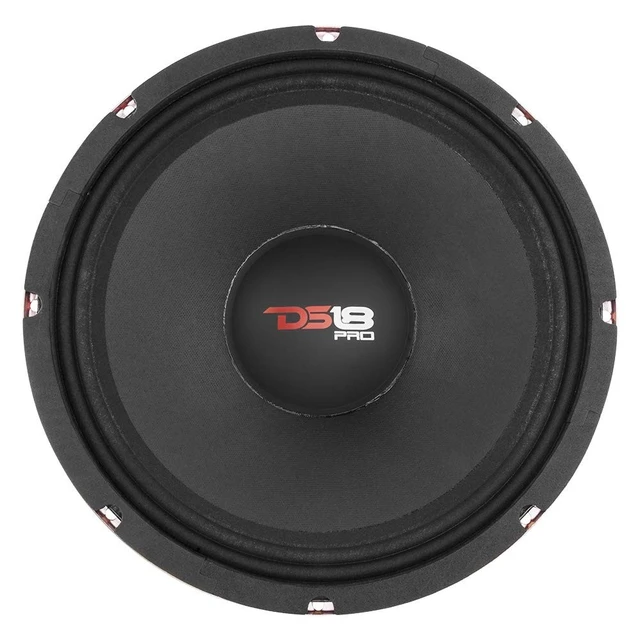 Alt view image 3 of 5 - DS18 PRO-X12.4M Loudspeaker - 12" Midrange, Red Steel Basket, 900W Max, 450W RMS, 4 Ohms, 2" Kapton VC - Premium Quality Audio Door Speakers for Car or Truck Stereo Sound System (1 Speaker)