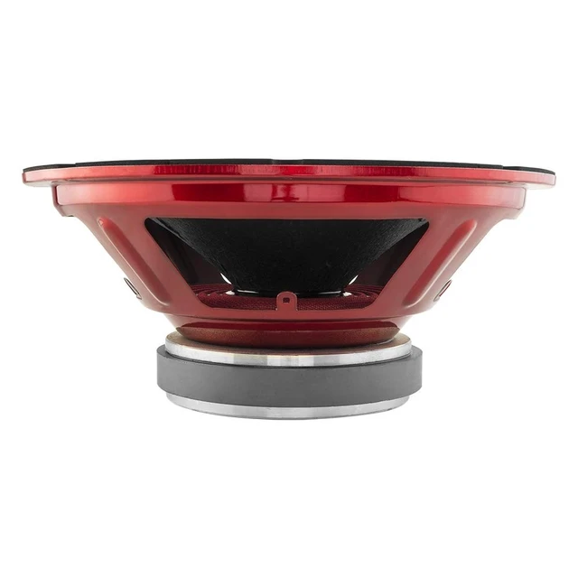 Alt view image 4 of 5 - DS18 PRO-X12.4M Loudspeaker - 12" Midrange, Red Steel Basket, 900W Max, 450W RMS, 4 Ohms, 2" Kapton VC - Premium Quality Audio Door Speakers for Car or Truck Stereo Sound System (1 Speaker)