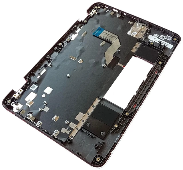 Alt view image 4 of 5 - 5M11H52901 Replacement for Lenovo 100E Chromebook Gen 3 Laptop Upper case Palmrest Assembly with Non-Backlit US Keyboard Black