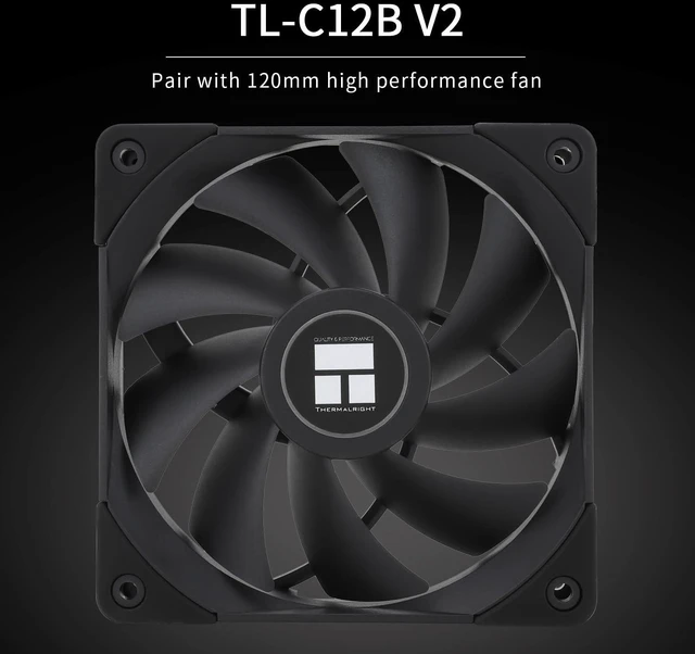 Alt view image 5 of 5 - Thermalright TR Phantom Spirit 120 SE CPU Air Cooler, 7 Heat Pipes CPU Cooler,Dual 120mm PWM Fan,154mm High,AGHP 4.0 Technology,for AMD AM4 AM5/Intel 1700/1150/1151/1200/1851,LGA1851