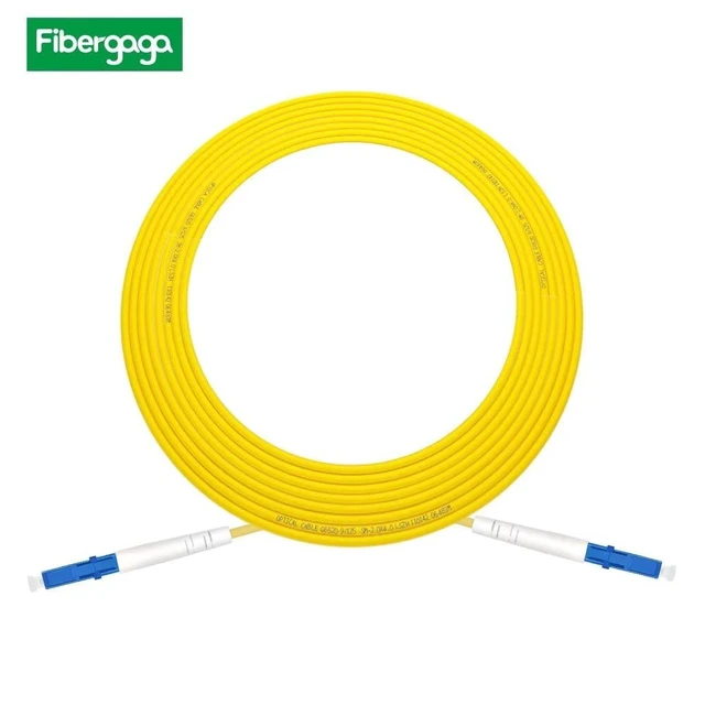 Alt view image 5 of 5 - FibergagaLC to LC OS2 Fiber Optic Cable Single Mode Simplex, 50M(165ft)
