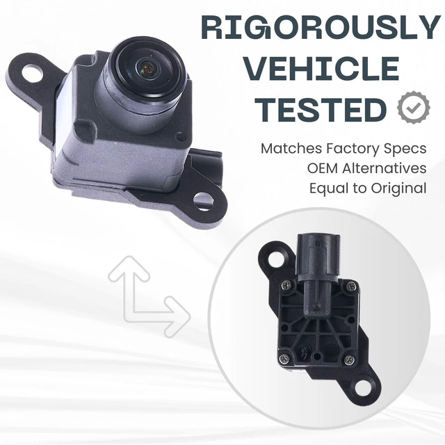 Alt view image 3 of 5 - Backup Camera Replaces for 2013-2017 Dodge Ram OE Part # 56038978AL, 56038978AB, 56038978AK, 56038978AJ, 56038978AI, 56038978AC, 56038978AD, 56038978AE, 56038978AF, 56038978AG, 56038978AH