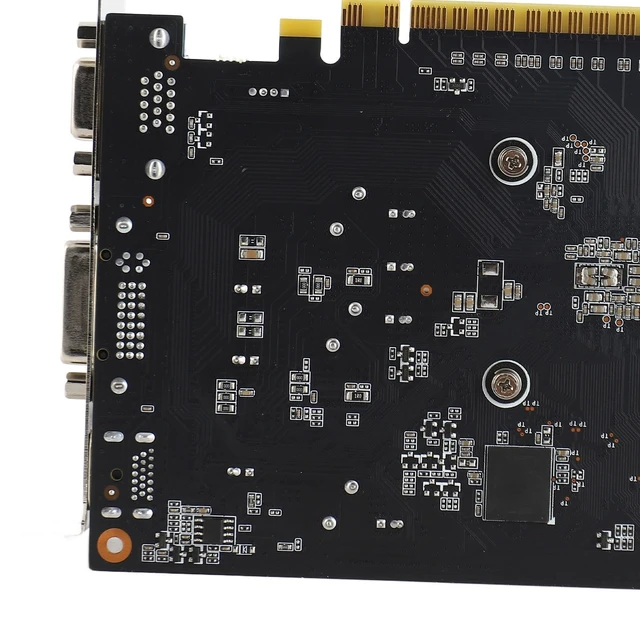Alt view image 5 of 5 - GTX1050 Gaming Graphics Card, 2GB DDR5 128bit Computer Graphics Card 2560x1600, PCIE 2.0 X16 Desktop PC Graphics Video Card with Single Fans, Low Noise and Quiet Work