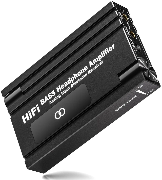 Main image of 16-600 HiFi Headphone Amplifier, 3.5mm Jack Headphone Amp with Bass Boost